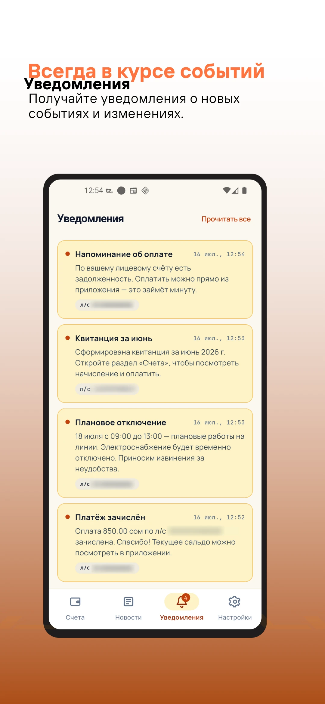 Tizmek Billing — экран 10