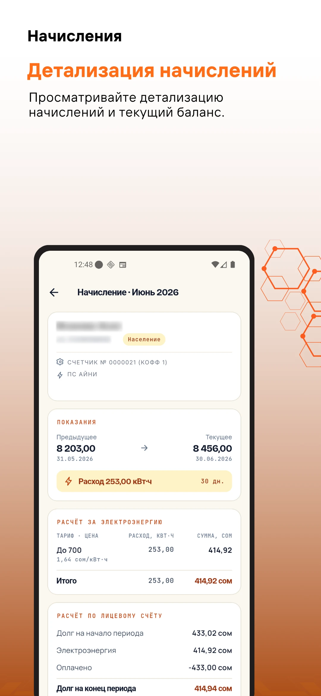Tizmek Billing — экран 5